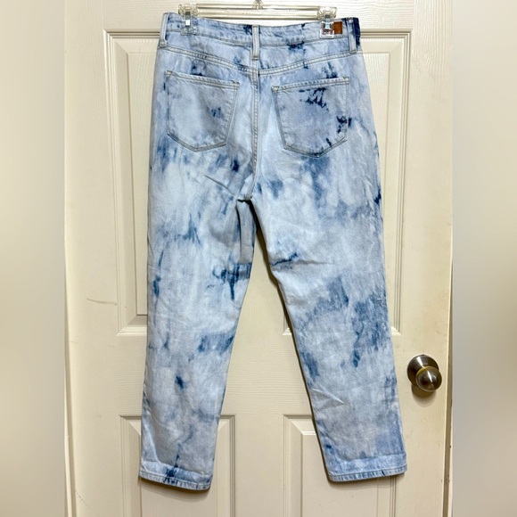 Simple Society Button Fly acid washed retro jeans - Picture 2 of 9